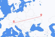 Fly fra Voronezj til Innsbruck