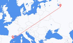 Flights from Barcelona, Spain to Yaroslavl, Russia