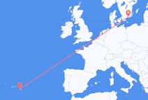 Voli dalla città di Ponta Delgada per Ronneby