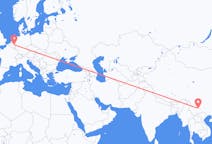 Flyreiser fra Kunming, til Maastricht