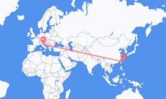 Flyrejser fra Ishigaki, Okinawa, Japan til Rimini, Italien