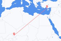 Flights from Niamey to Gazipaşa