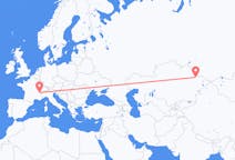 Flights from Semey, Kazakhstan to Chambéry, France