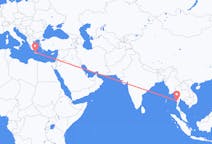 Flights from Myeik, Myanmar, Myanmar (Burma) to Chania, Greece