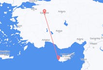 Flights from Eskişehir, Turkey to Paphos, Cyprus