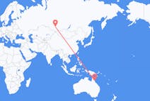 Flights from Cairns, Australia to Novokuznetsk, Russia