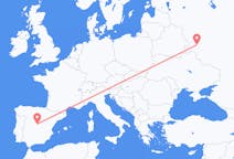 Flights from Madrid, Spain to Bryansk, Russia