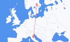 Flights from Perugia to Örebro County