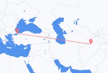 Flyrejser fra Mazar-e Sharif, Afghanistan til Istanbul, Tyrkiet