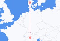 Flights from Milan, Italy to Billund, Denmark