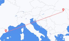 Flights from Barcelona in Spain to Suceava in Romania