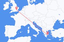 Flyg från London, England till Aten, Grekland