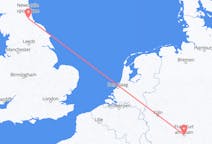 Flights from Durham, England, England to Frankfurt, Germany