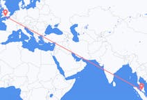 Flyg från Kuala Lumpur, Malaysia till Bournemouth, England
