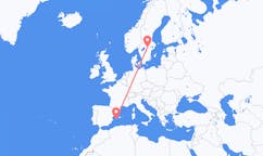 Loty z miasta Örebro do miasta Ibiza