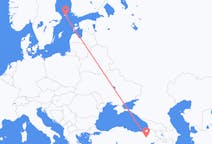 Flyreiser fra Mariehamn, til Erzurum