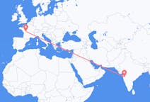 Flyreiser fra Pune, India til Poitiers, Frankrike