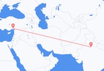 Flights from New Delhi in India to Adana in Turkey