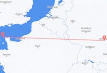 Flyrejser fra Nürnberg til Alderney