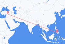 Flyreiser fra Ozamiz City, Filippinene til Sanliurfa, Tyrkia