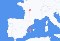 Flyg från Limoges, Frankrike till Ibiza, Spanien