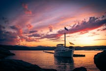 Sunset cruises in Mykonos, Greece