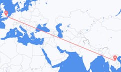 Flights from Sakon Nakhon, Thailand to London, England