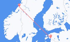 Flights from Namsos, Norway to Parnu, Estonia