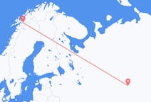 Flyg från Perm till Narvik