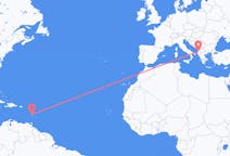 Flyrejser fra Fort-de-France, Frankrig til Tirana, Albanien