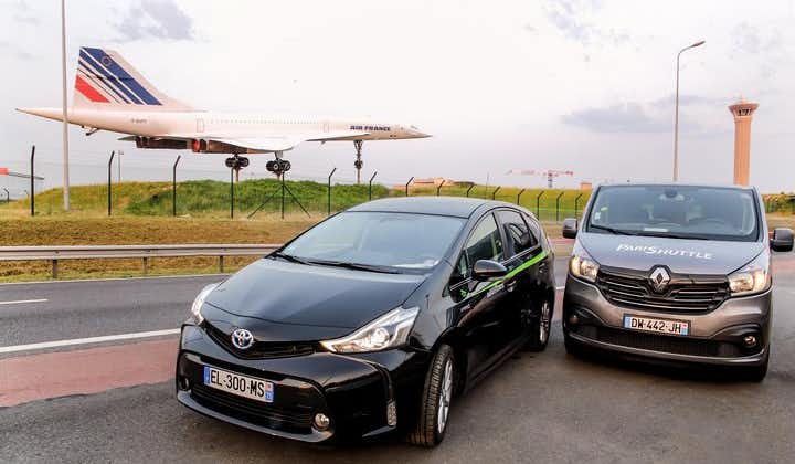 Paris Private Arrival Transfer from Charles de Gaulle or Orly Airport in France