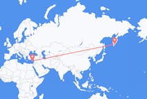 Flyg från Petropavlovsk-Kamchatsky till Larnaca