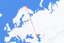 Flights from Makhachkala, Russia to Kirkenes, Norway