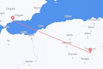 Flights from Touggourt, Algeria to Málaga, Spain