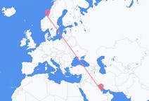 Flights from Bahrain Island to Trondheim