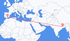 Flights from Durgapur, India to Granada, Spain