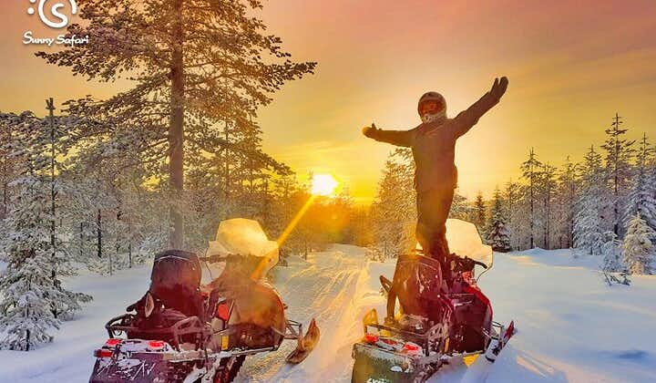 Snowmobile Whole Day Adventure - Small Group