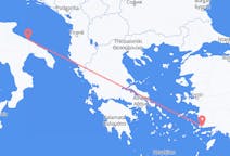 Vluchten van Bari, Italië naar Bodrum, Turkije