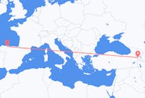 Flights from Yerevan to Santiago del Monte
