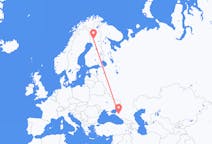 Flights from Krasnodar, Russia to Rovaniemi, Finland