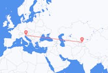 出发地 乌兹别克斯坦出发地 费尔干纳目的地 意大利的里雅斯特的航班