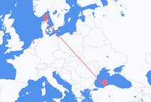 Flights from Zonguldak, Turkey to Aalborg, Denmark