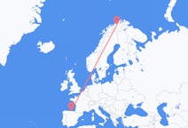 Flights from Alta, Norway to Santander, Spain