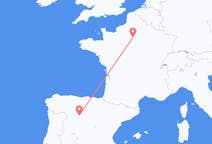 Flyg från Valladolid, Spanien till Paris, Frankrike