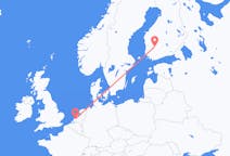 Vluchten van Tampere, Finland naar Rotterdam, Nederland