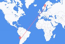 Flights from La Serena, Chile to Sveg, Sweden
