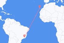 Vluchten van Juiz de Fora, Brazilië naar Santa Cruz de Tenerife, Spanje