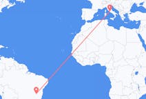 Flights from Montes Claros, Brazil to Rome, Italy
