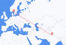 Flights from Chandigarh to Gothenburg