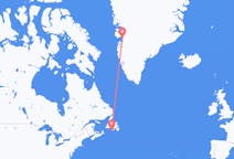 Flights from from Saint-Pierre to Ilulissat